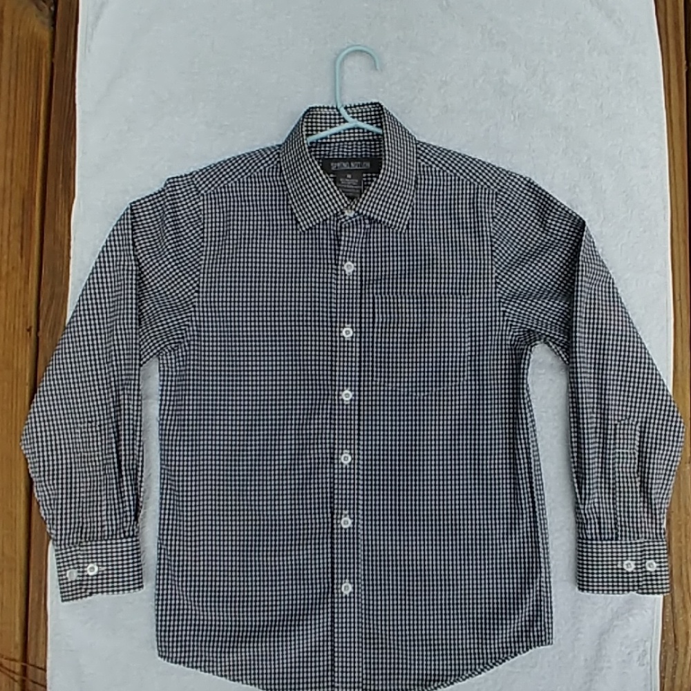 Boys Long Sleeve Dress Shirt. "Spring Notion"